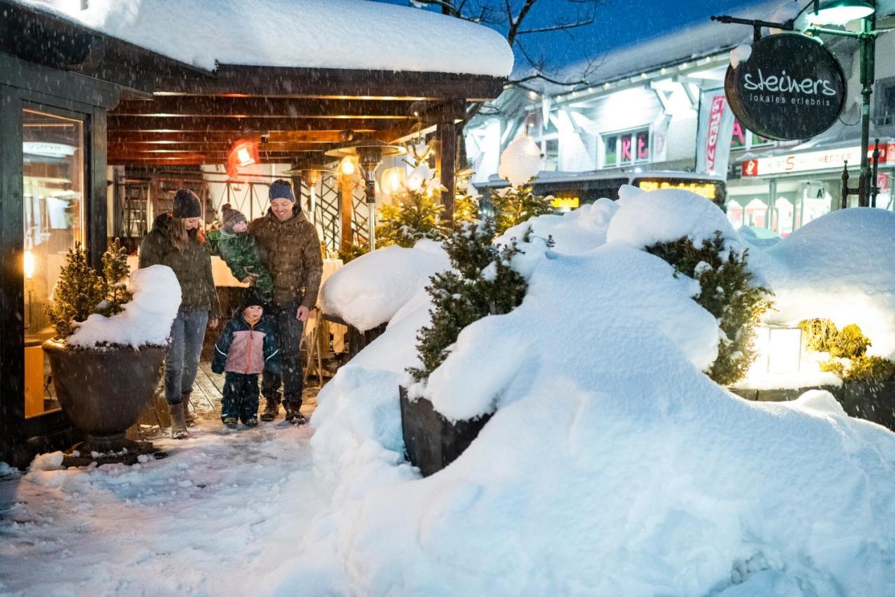 Apparthotel Restaurant Steiners Eben Im Pongau Bagian luar foto
