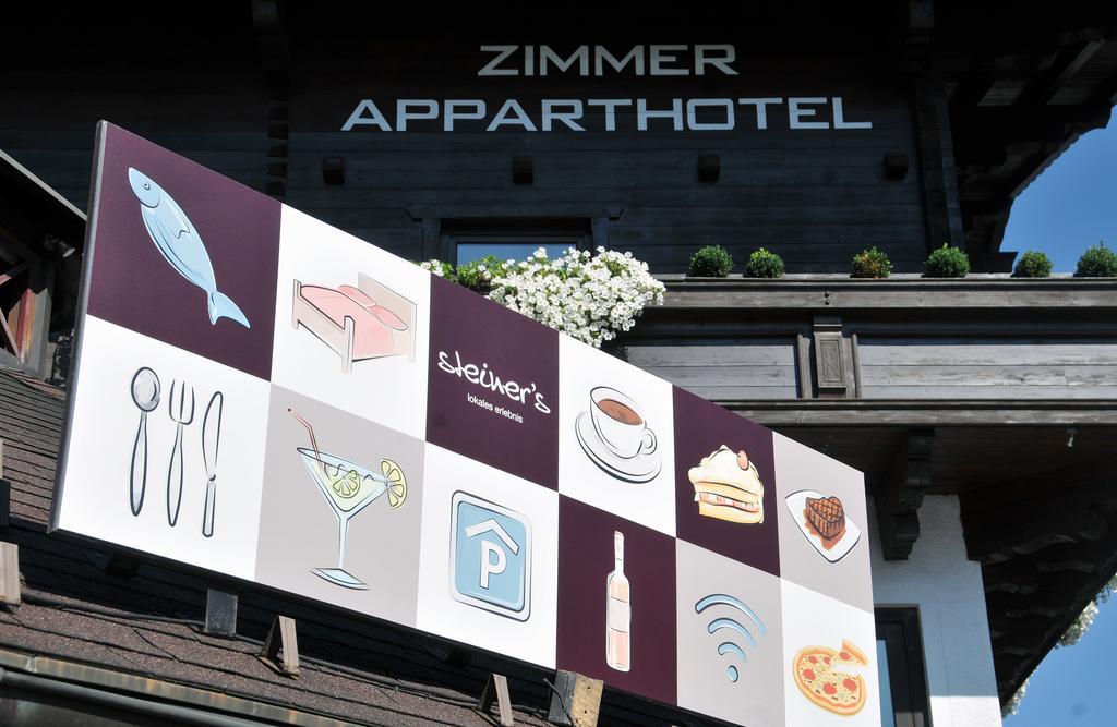 Apparthotel Restaurant Steiners Eben Im Pongau Bagian luar foto